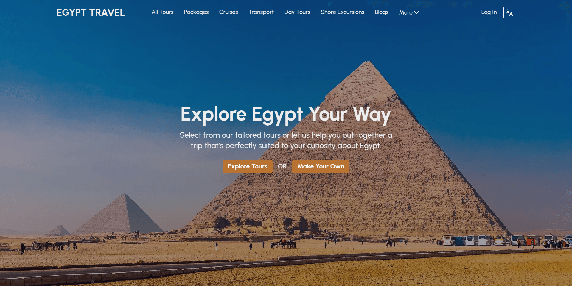 Egypt Travel Showcase screenshot 7