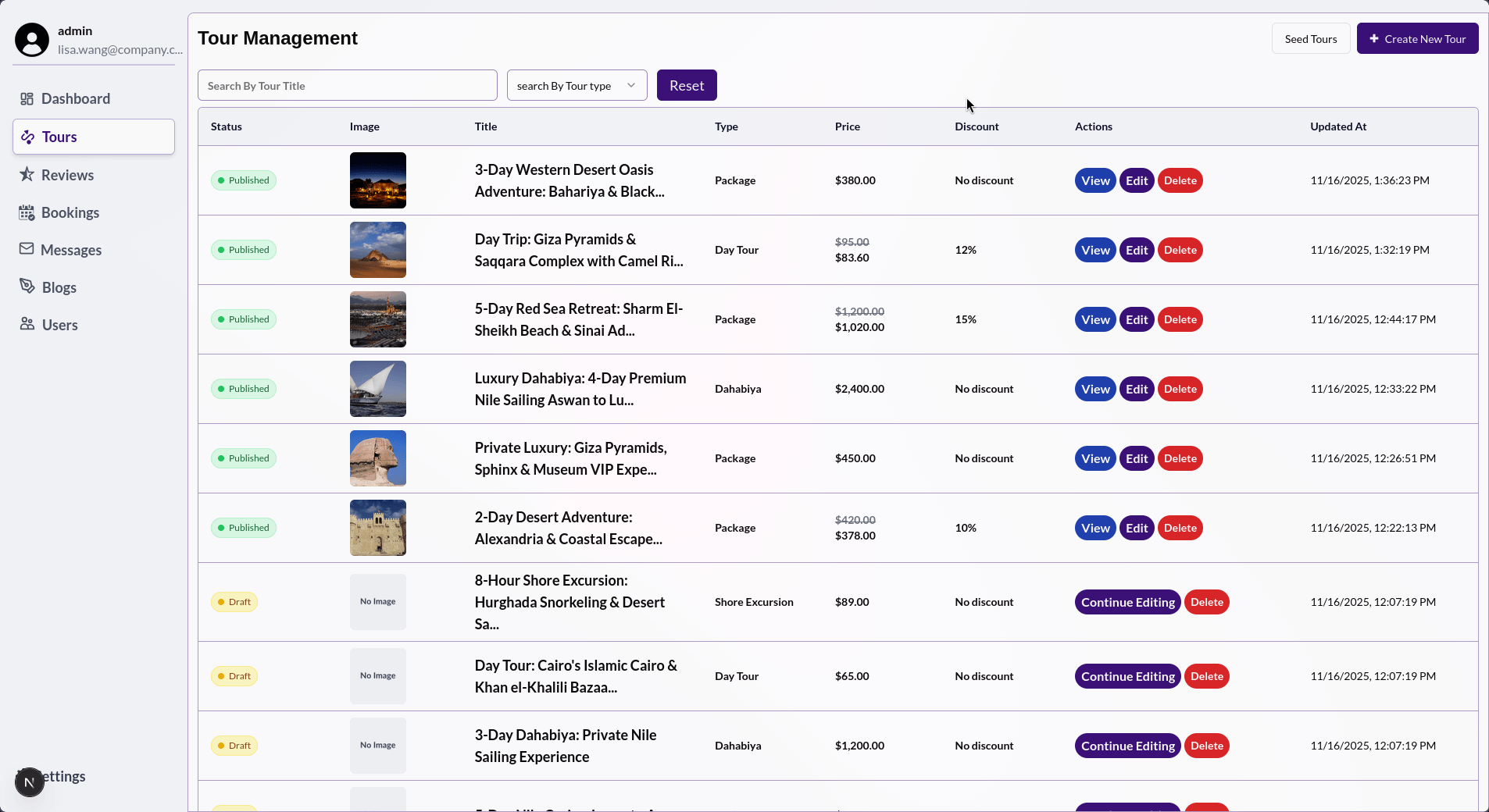 Egypt Travel Showcase screenshot 2