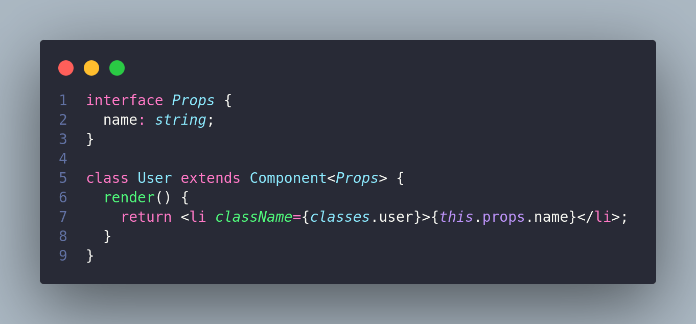React Class Components