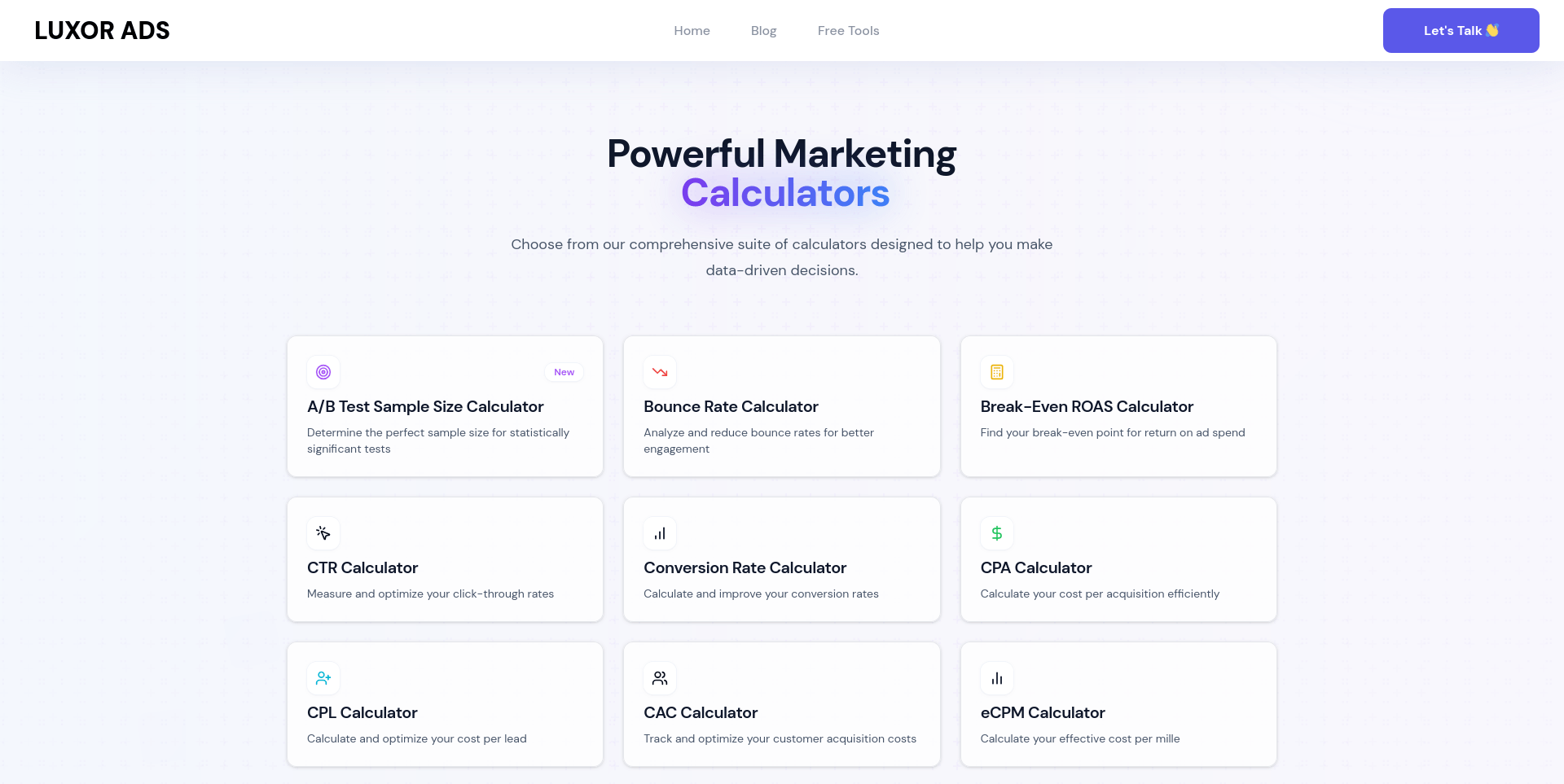 Luxor Ads Marketing Agency screenshot 3